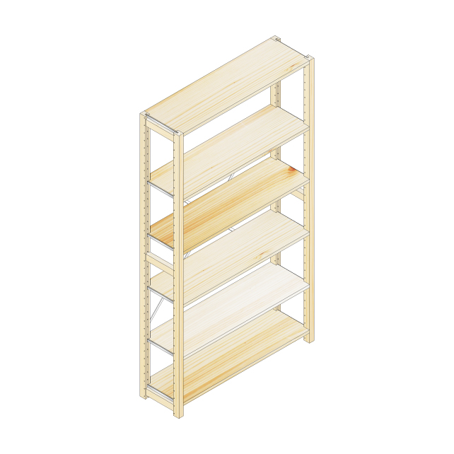 棚ユニット_H188W100D30