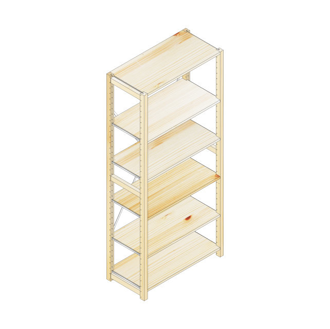 棚ユニット_H188W80D40