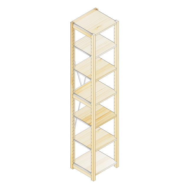 棚ユニット_H218W40D40