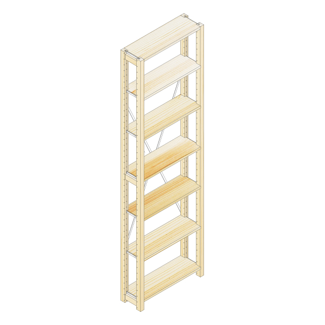 棚ユニットh218w60d20