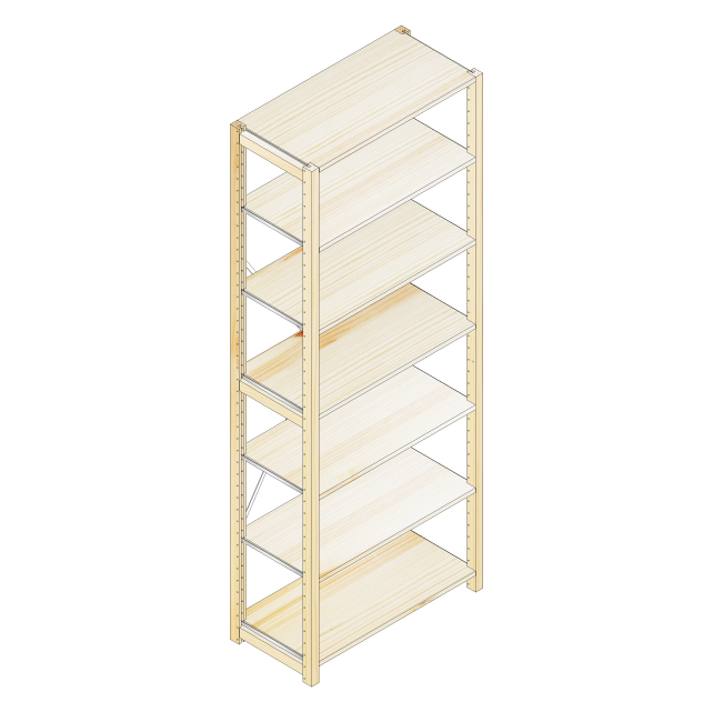 棚ユニット_H218W80D40