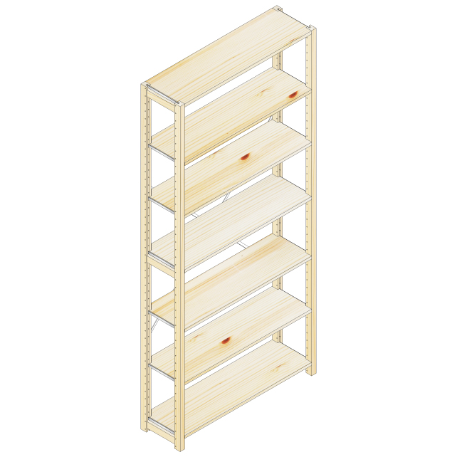 棚ユニット_H228W100D30