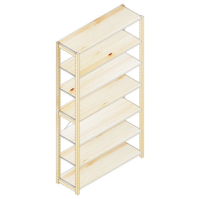 棚ユニット_H228W120D40