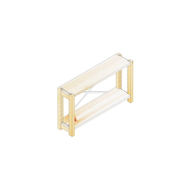 棚ユニットh48w80d20