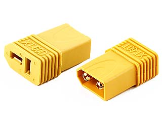 XT-60（オス）-T型（メス） 変換コネクター １個