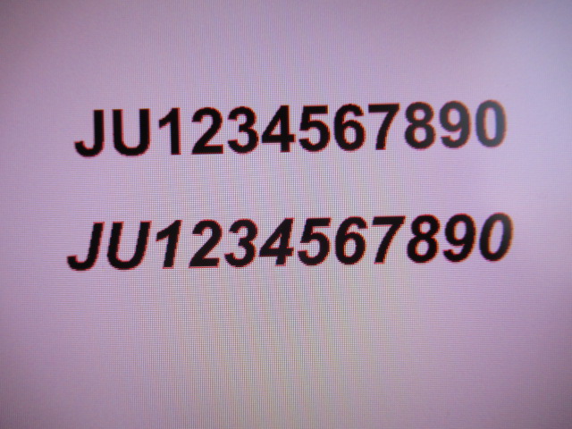 ドローン無人航空機登録番号文字転写シール 2組