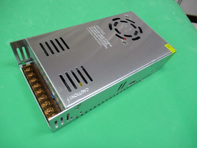 直流安定化電源 AC/DC  (１００V＝＞１２V ４１.６A ５００W)スイッチング電源