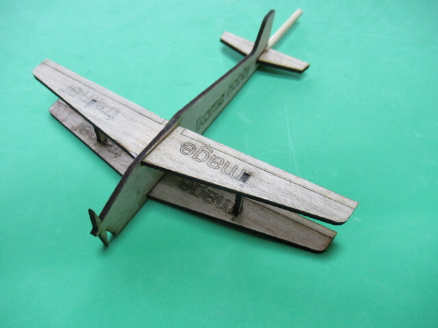 ★ 飛行機 スタント機 F3A 複葉機イメージトレーニングアイテム