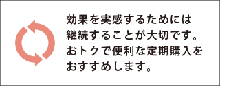 定期購入のおすすめ