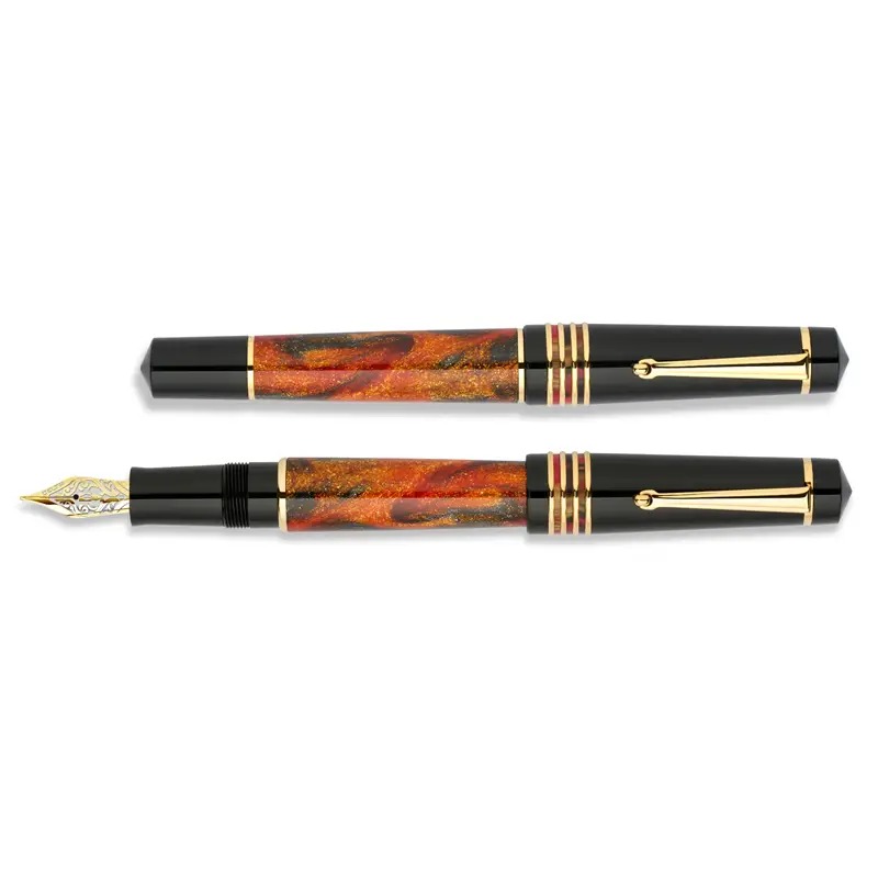 デルタ グロウ アップ 万年筆 スチール Delta Glow Up Fountain Pen