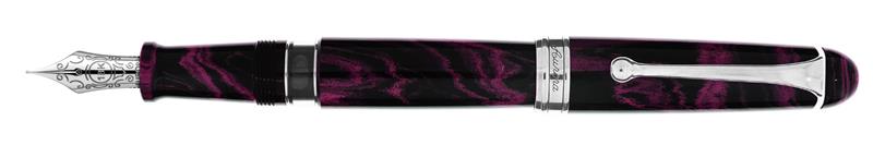 アウロラ 限定生産品 88 エボナイト マゼンタ 万年筆 18Kニブ Aurora 88 Ebanite Magenta Fountain Pen