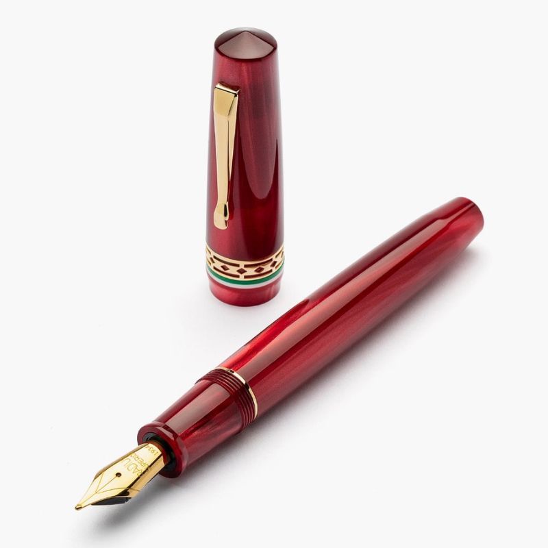 ラディウス1934　セッティモ　イタリア　レッド　万年筆