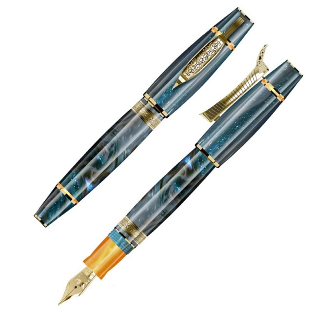 デルタ 限定生産品 少数民族シリーズ バジャウ 万年筆