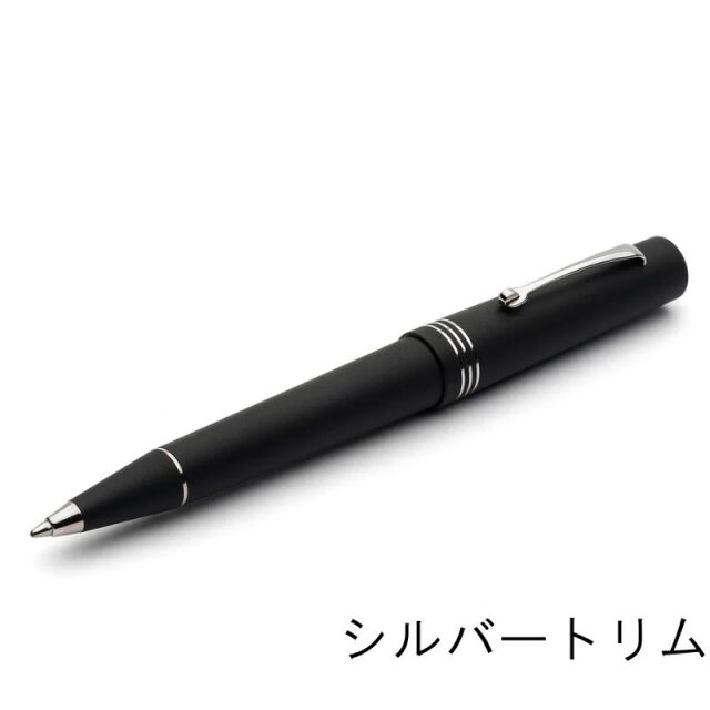 レオナルド モーメントゼロ マットブラック ボールペン（ゴールド