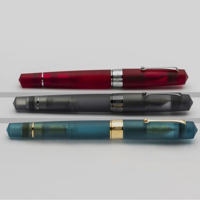 レオナルド プーラ 2026 グレイ 万年筆 （シルバー/ロジウム/ゴールド