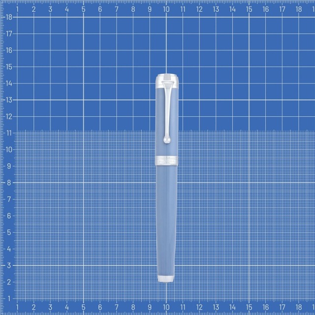 アウロラ タレンタム ライトブルー 万年筆 14Kゴールドニブ Aurora Talentum Light Blue Fountainpen