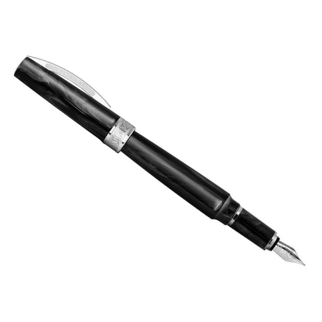 ビスコンティ ミラージュ ブラック 万年筆 （シルバートリム） Visconti Mirage Black Fountainpen