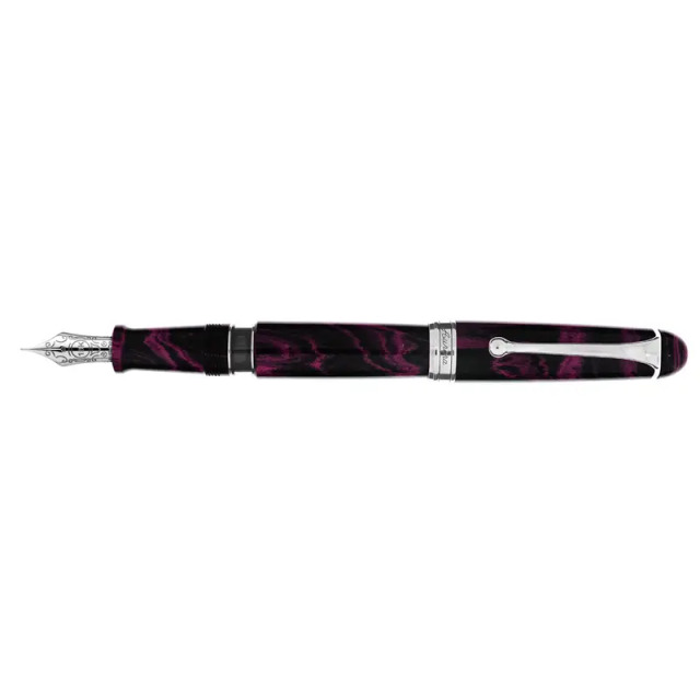アウロラ 限定生産品 88 エボナイト マゼンタ 万年筆 18Kニブ Aurora 88 Ebanite Magenta Fountain Pen