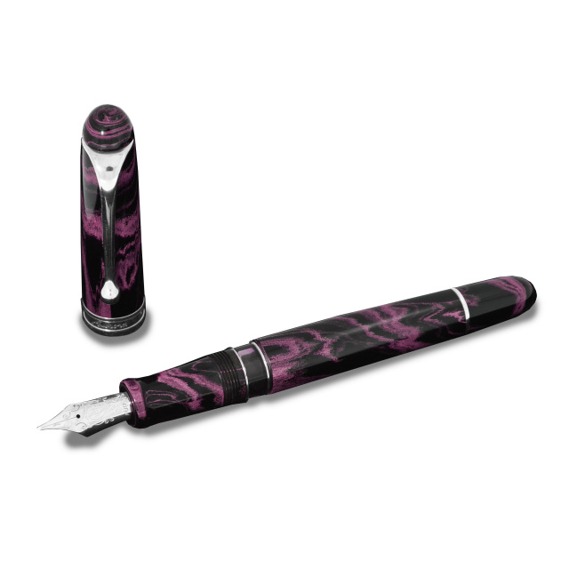 アウロラ 限定生産品 88 エボナイト マゼンタ 万年筆 18Kニブ Aurora 88 Ebanite Magenta Fountain Pen