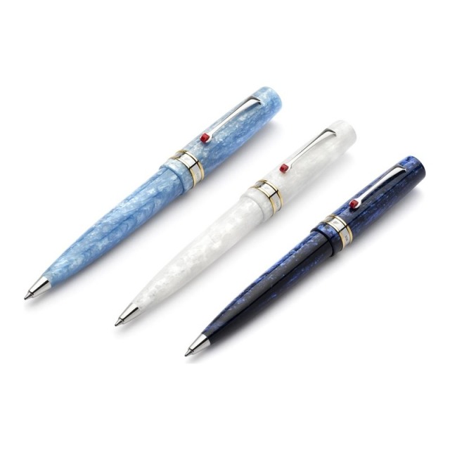 レオナルド カヴァルッチョ・ロッソ パンタ・レイ ボールペン サーレ Leonardo Cavalluccio Rosso Panta Rei Ballpoint Pen Salt