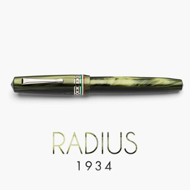 ラディウス1934 限定生産品 セッティモ イタリア オリーブ 万年筆