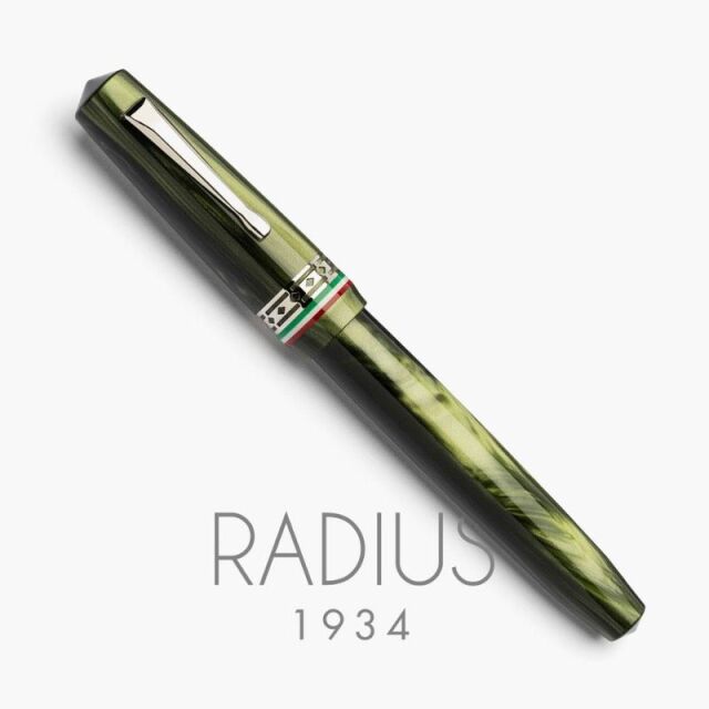 ラディウス1934　セッティモ　イタリア　オリーブ　万年筆