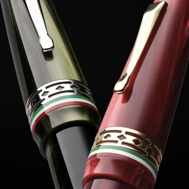 ラディウス1934　セッティモ　イタリア　レッド　万年筆