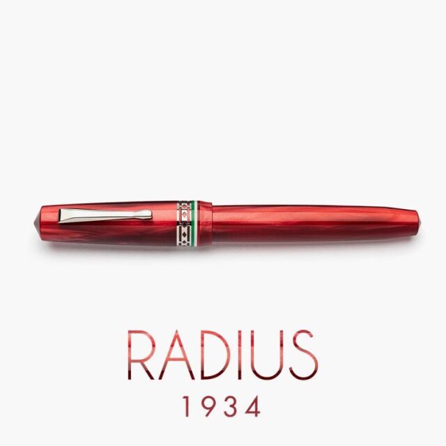 ラディウス1934 限定生産品 セッティモ イタリア レッド 万年筆
