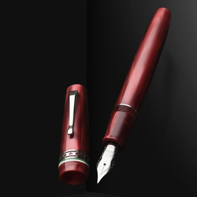 ラディウス1934　セッティモ　イタリア　レッド　万年筆