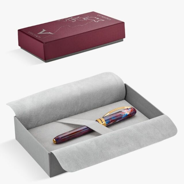 ビスコンティ 限定生産品 コメディア パオロ＆フランチェスカ 万年筆