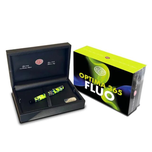 アウロラ 限定生産品 オプティマ365 フルオ 万年筆 Aurora 365 FLUO  