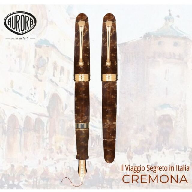 アウロラ 限定生産品 イタリア神秘の旅 クレモナ 万年筆 Aurora Il