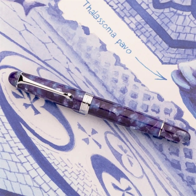 アウロラ 限定生産品 イタリア神秘の旅 バイア 万年筆 Aurora Il 