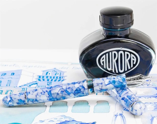 アウロラ 限定生産品 イタリア神秘の旅 マテーラ 万年筆 Aurora Il