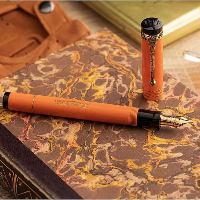 アウロラ 限定生産品 インテルナツィオナーレ アランチョ 万年筆 
