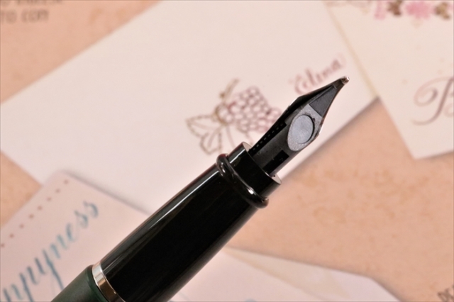 アウロラ　イプシロン　サテン　グリーン　万年筆