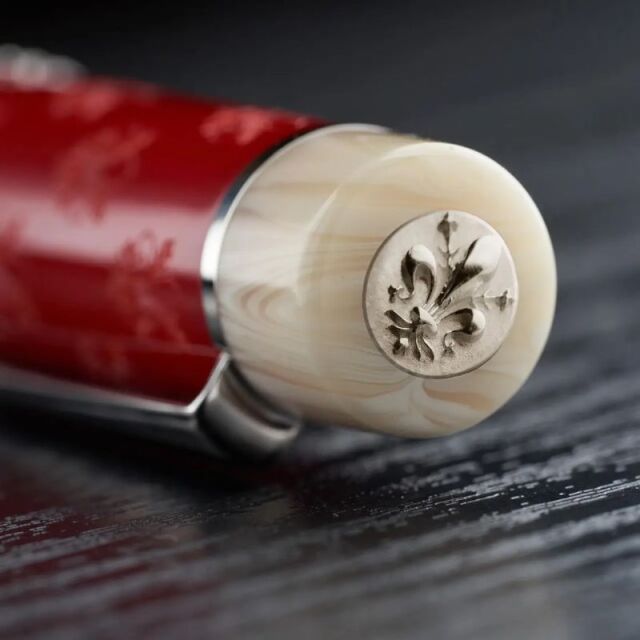 デルタ　限定生産品　フィレンツェ　万年筆 (シルバートリム）