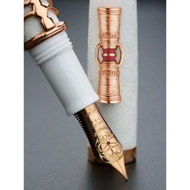 デルタ　限定生産品　 少数民族シリーズ　シンブ　万年筆　ローズヴェルメイユ