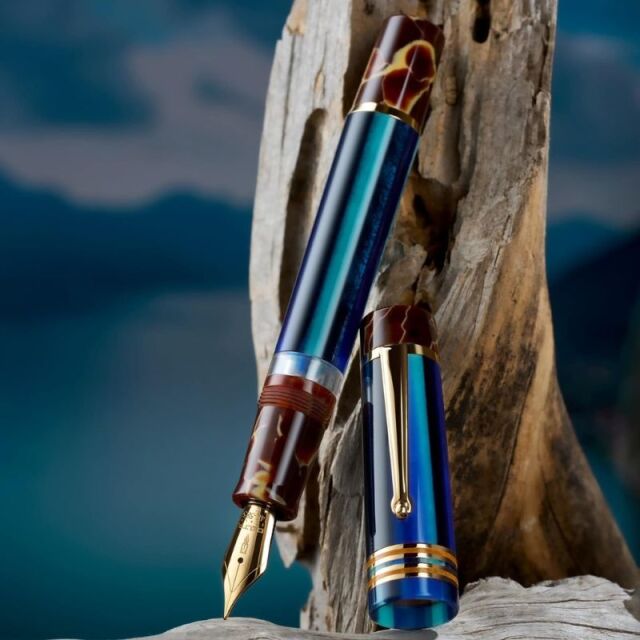 デルタ 限定生産品 ラーゴ・ディ・コモ 万年筆