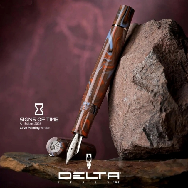 デルタ サインオブタイム ケィブペインティング 万年筆 Delta Signs of