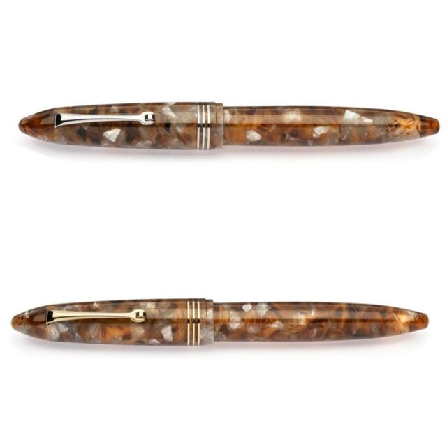 レオナルド　フローレ　アクア・アンブラータ　万年筆