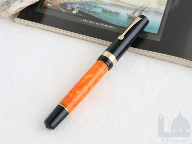 レオナルド モーメントマジコ DNA 万年筆 14Kニブ （ロジウム/ゴールド