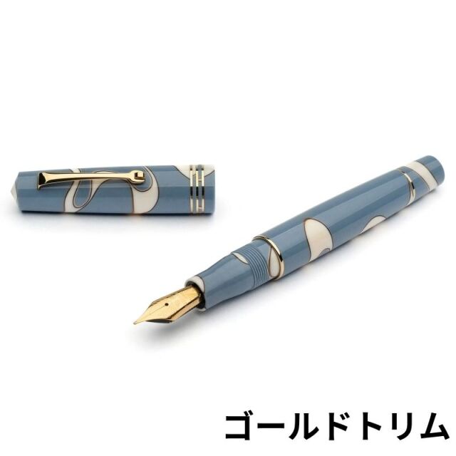 レオナルド　モーメントゼロ　ヌヴォラ　万年筆　パラジウムトリム