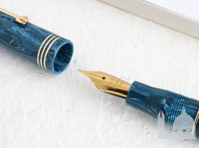 レオナルド モーメントゼロ ポジターノ 万年筆 スチールニブ（ロジウム