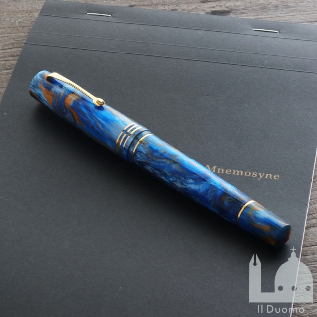 レオナルド　限定生産品　モーメントゼログランデ2.0　オーシャンサンライズ　万年筆（シリアルナンバー:#25/55　ニブサイズ:F）