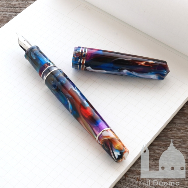 レオナルド　限定生産品　モーメントゼログランデ2.0　プライマリーマニピュレーション 1 ヴェスヴィウス　万年筆（ニブサイズ:EF）