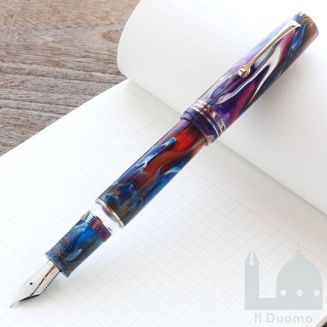 レオナルド　限定生産品　モーメントゼログランデ2.0　プライマリーマニピュレーション 1 ヴェスヴィウス　万年筆（ニブサイズ:EF）