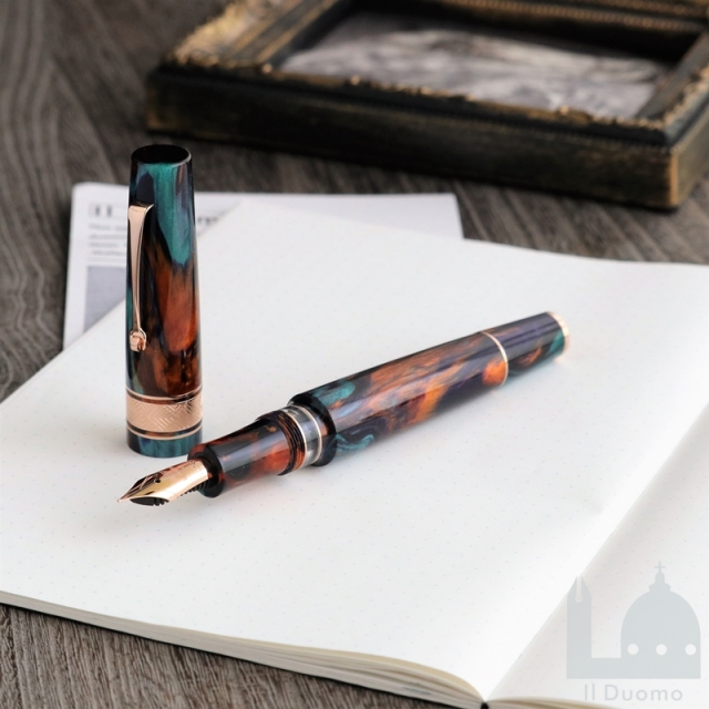 レオナルド 限定生産品 スーパーノヴァ ボヘミアントワイライト 万年筆