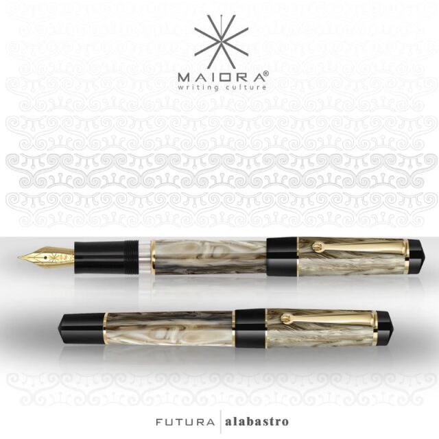 マイオーラ フトゥーラ アラバストロ 万年筆 Maiora Futura Alabastro