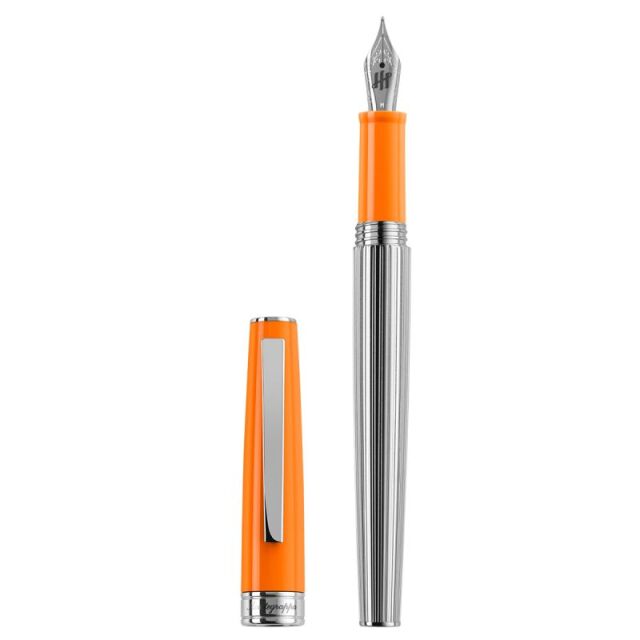 モンテグラッパ　アルモニア　デュエット　オレンジ　万年筆